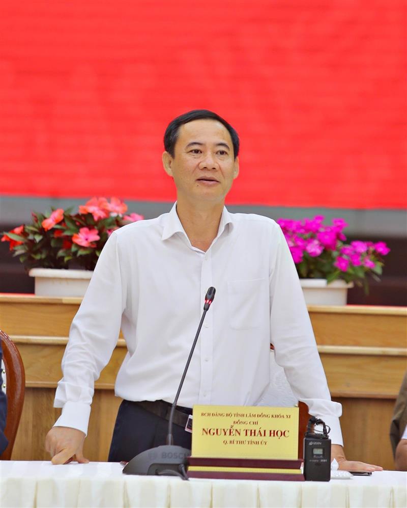 Đồng chí Nguyễn Thái Học - Quyền Bí thư Tỉnh ủy 