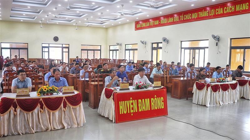 Huyện ủy Đam Rông tổ chức Hội nghị quán triệt một số văn bản của Trung ương, tỉnh về công tác tổ chức xây dựng Đảng và kiểm tra, giám sát, kỷ luật Đảng