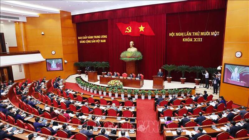 Hội nghị lần thứ 11 Ban Chấp hành Trung ương Đảng khóa XIII họp từ ngày 10/4 đến ngày 12/4/2025 tại Thủ đô Hà Nội