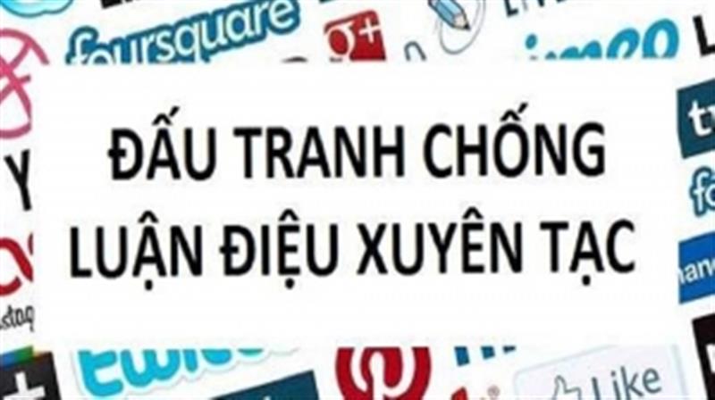 Đấu tranh chống luận điệu xuyên tạc