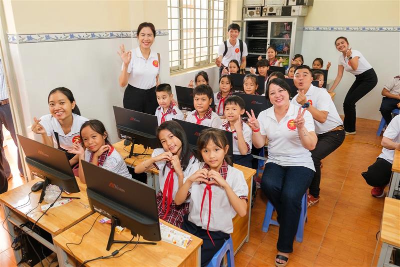 Nụ cười trẻ thơ. Ảnh: Baothanhnien.vn