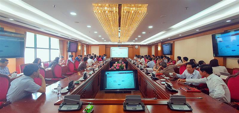 Hội nghị tập huấn chuyển đổi số tại Ban Nội chính Trung ương. Ảnh: Noichinh.vn