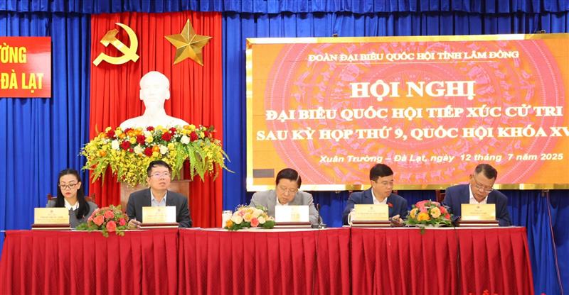 Tổ đại biểu số 2, Đoàn Đại biểu Quốc Hội tỉnh Lâm Đồng