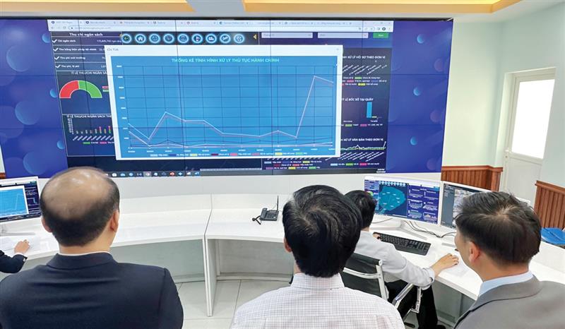 Phân tích dữ liệu từ Trung tâm Điều hành thông minh - IOC huyện Đơn Dương