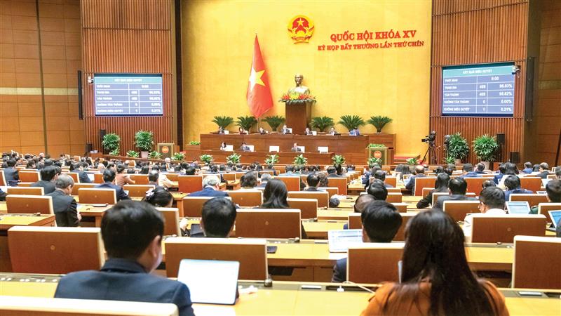 Kỳ họp bất thường lần thứ 9, Quốc hội khoá XV đã chính thức thông qua Luật Tổ chức chính quyền địa phương năm 2025