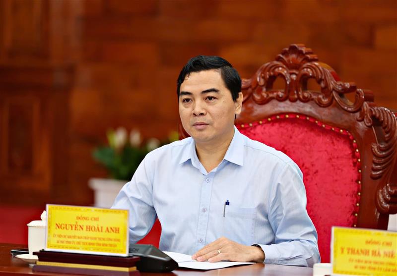 Đồng chí Nguyễn Hoài Anh - Uỷ viên dự khuyết Ban Chấp hành Trung ương Đảng, Bí thư Tỉnh uỷ Bình Thuận