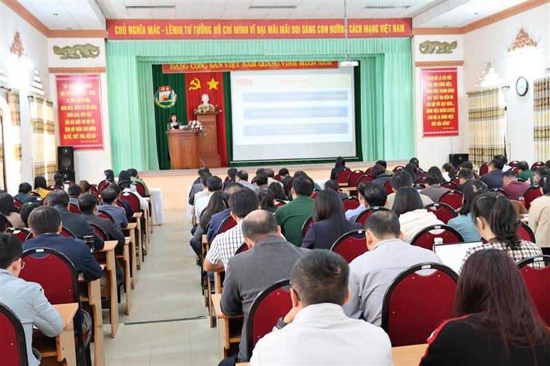 Quang cảnh lớp bồi dưỡng