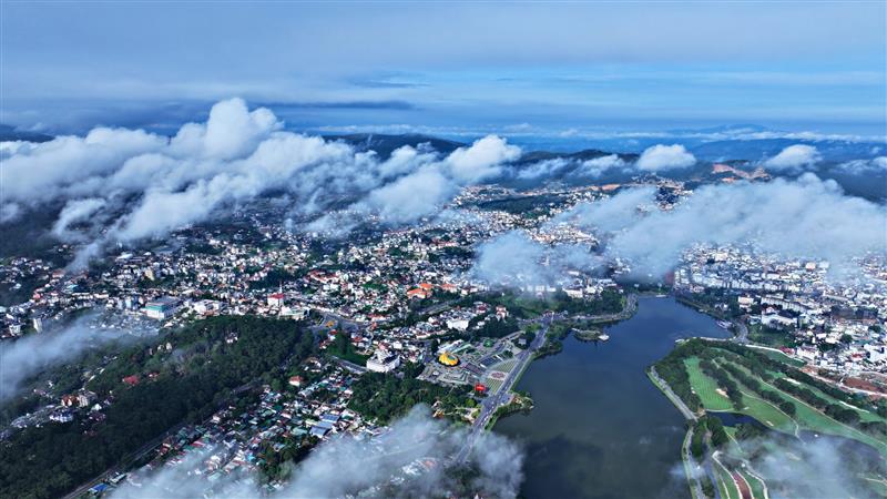 Trung tâm hành chính của tỉnh Lâm Đồng mới được đặt tại TP Đà Lạt hiện nay. Ảnh: baolamdong.vn
