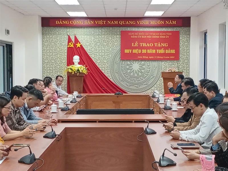 Quang cảnh Buổi lễ