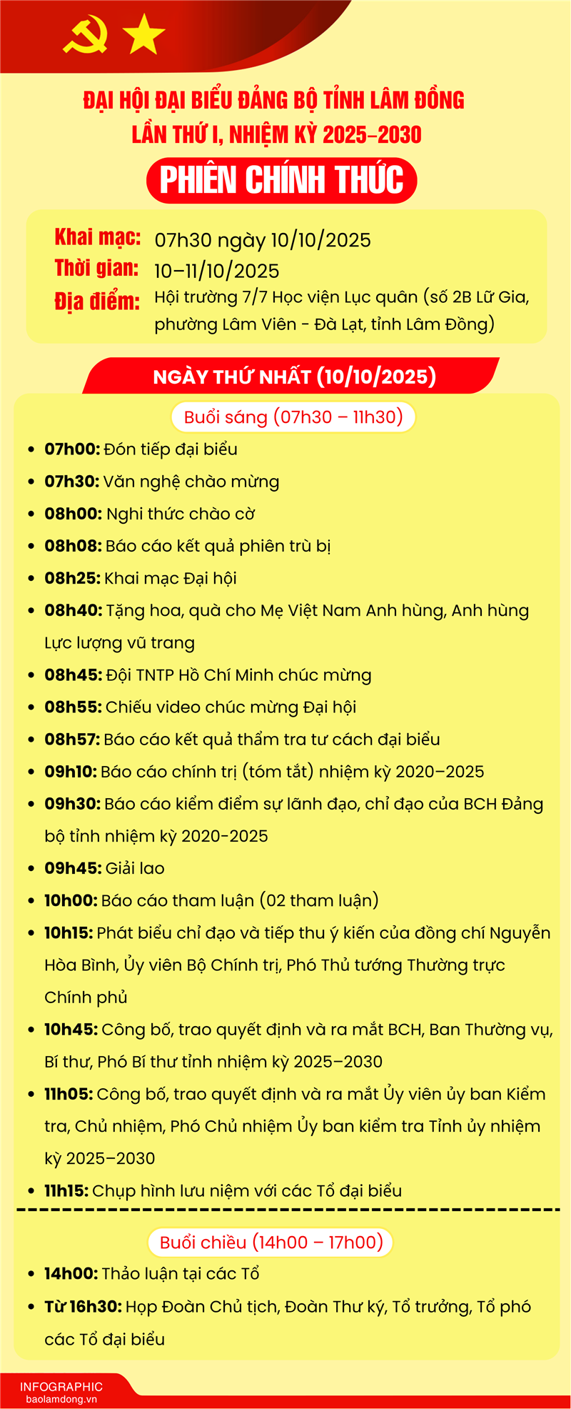 phiên chính thức ngày thứ 1