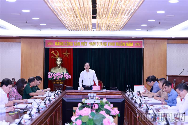 Đồng chí Nguyễn Thanh Hải, Phó Trưởng Ban Nội chính Trung ương, Ủy viên Ban Chỉ đạo Cải cách tư pháp Trung ương phát biểu tại Cuộc họp Đồng chí Nguyễn Thanh Hải, Phó Trưởng Ban Nội chính Trung ương, Ủy viên Ban Chỉ đạo Cải cách tư pháp Trung ương phát biểu tại Cuộc họp