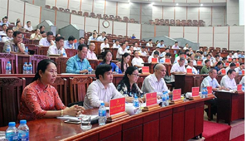 Hội nghị tổng kết 5 năm thực hiện việc tăng cường sự lãnh đạo của Đảng đối với việc kê khai và kiểm soát việc kê khai tài sản của Tỉnh ủy Hậu Giang