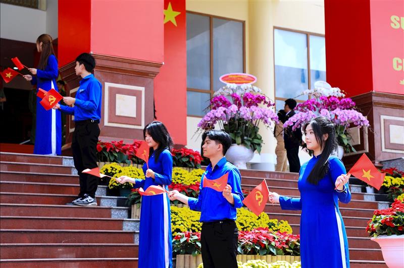 Đoàn viên thanh niên Lâm Đồng chuẩn bị khâu đón tiếp đại biểu Đoàn viên thanh niên Lâm Đồng chuẩn bị khâu đón tiếp đại biểu